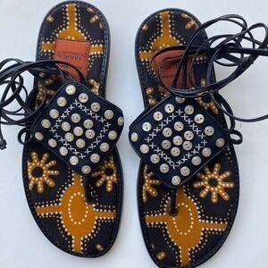 Goffredo Fantini Gladiator Sandals